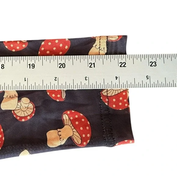 Dangerfield Mushroom Mesh Top Women’s Size 8 - Picture 16 of 16